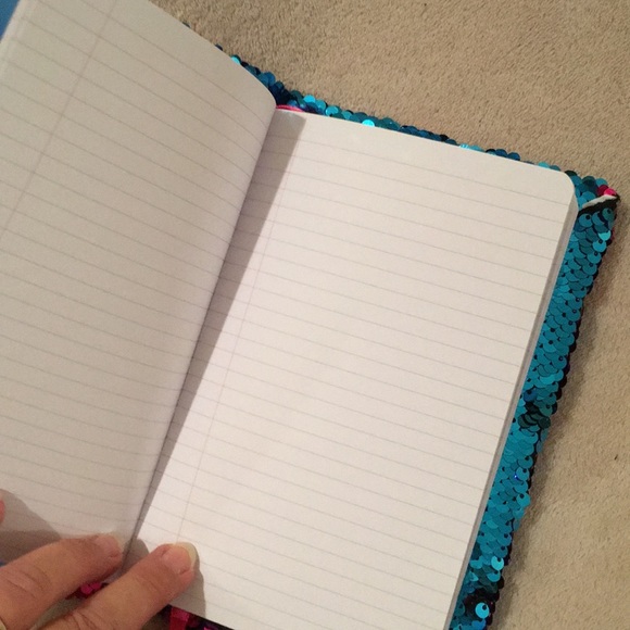 Magic Sequins Fun Sparkle Reversable Journal NWT - Picture 5 of 6